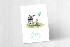 De jongen met een koetje De jongen met een koetje